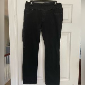 Lee Black Slim Straight Womens Jeans